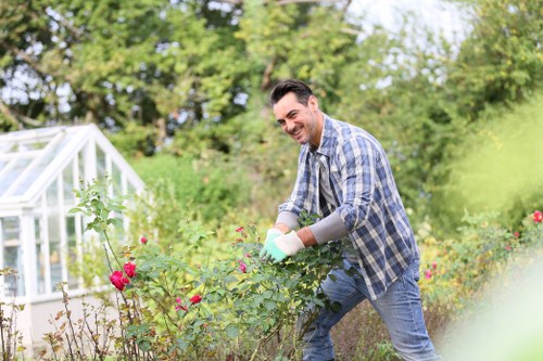 Site visit and quotation discussion for landscaping services