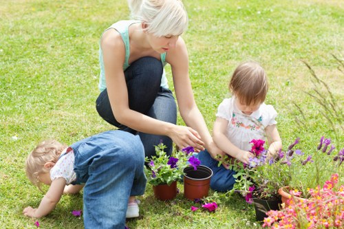 Patio, planting, and landscaping work in a Kenton garden